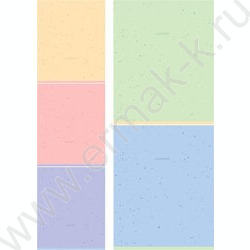 Тетрадь  48л клетка "Нежные оттенки-1" /софт-тач/ 5видов NEW | Фото 1