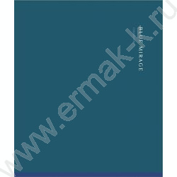 Тетрадь  48л клетка "Оттенки синего-2" /софт-тач/ 5видов NEW | Фото 5