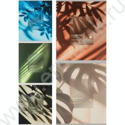 Тетрадь  48л клетка "Слушай своё сердце" /софт-тач,тисн.фольгой/ 5видов NEW | Фото 1