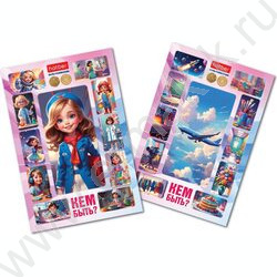 Пазлы   38 2в1 Кем быть? Для девочек в рамке NEW | Фото 1