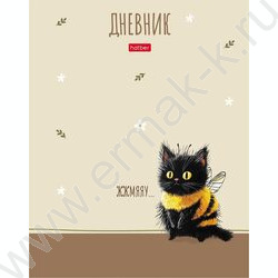 Дневник 1-11кл. /тв.обл./ламинац.SOFT-TOUCH "ЖЖ-МЯУ" NEW | Фото 1