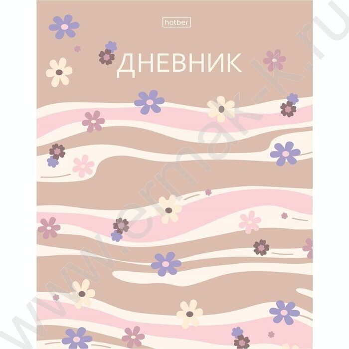 Дневник 1-11кл. /тв.обл./ламинац.SOFT-TOUCH "Floral Vibe_цветочки" NEW | Фото 1