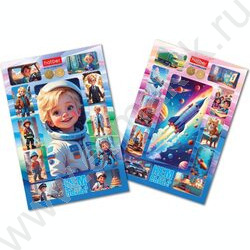 Пазлы   38 2в1 Кем быть? Для мальчиков в рамке NEW | Фото 1