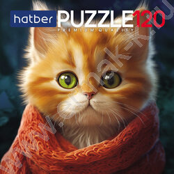Пазлы  120 Рыжий котик NEW | Фото 2