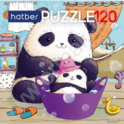 Пазлы  120 Забавные панды NEW | Фото 2