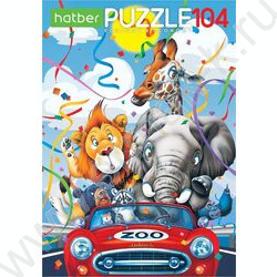 Пазлы  104 Веселое путешествие NEW | Фото 2