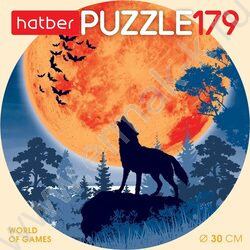 Пазлы круглые 179 d=300мм Полнолуние NEW | Фото 2