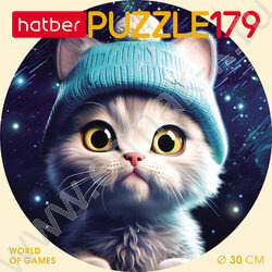 Пазлы круглые 179 d=300мм ЛапУшка в шапочке NEW | Фото 2