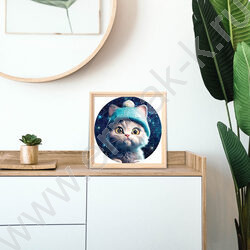 Пазлы круглые 179 d=300мм ЛапУшка в шапочке NEW | Фото 3