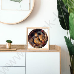 Пазлы круглые 179 d=300мм Лесные малыши NEW | Фото 3