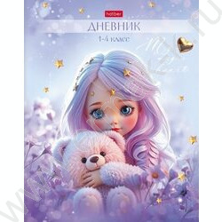 Дневник 1-4кл. /тв.обл./глянц.лам. "Лилу" NEW | Фото 1