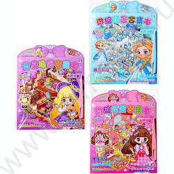 Наклейки декоративные 17,8*22,5см Румбокс Девочки /6 листов: 2 листа с локациями, 4 листа с накл NEW | Фото 1