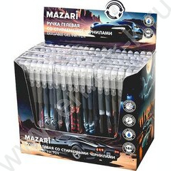 Ручка гелевая со стираемыми термочувств.чернилами синяя 0,5мм Cars/игла, сменный стержень 130 мм NEW | Фото 3