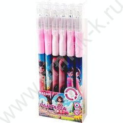 Ручка гелевая со стираемыми термочувств.чернилами синяя 0,5мм Fantasia/игла, сменный стержень 13 NEW | Фото 2