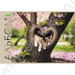 Альбом д/рисования 16л "Маленькие мурлыки" ассорти NEW | Фото 5