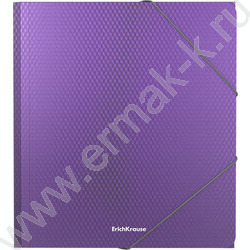 Папка д/тетрадей А5+ пластик на резинке Diamond Vivid /ассорти NEW | Фото 2