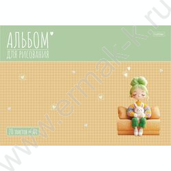 Альбом д/рисования 20л "Уютные моменты" /тиснение/ ассорти NEW | Фото 2