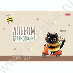 Альбом д/рисования 40л "ЖЖ-МЯУ" ассорти NEW | Фото 6