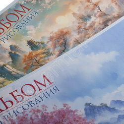 Альбом д/рисования 48л "Искусство Азии" /мат.лам./тиснение/ ассорти NEW | Фото 7