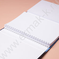 Скетчбук  80-50л А5 спираль закрытая "Королева ночи" тв.обл.с клапаном на резинке,без линовки NEW | Фото 2