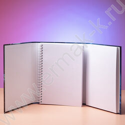 Скетчбук  80-50л А5 спираль закрытая "Романтическая прогулка" тв.обл.с клапаном на резинке,без л NEW | Фото 3