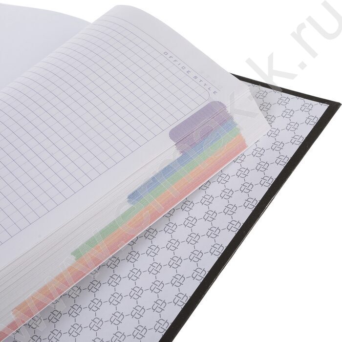 Бизнес-блокнот  80л А5 5-цв.блок "Солнечный котик" NEW | Фото 4