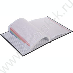 Бизнес-блокнот  80л А5 5-цв.блок "Velvet style_black" NEW | Фото 2