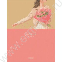 Бизнес-блокнот  80л А5 5-цв.блок "Весенняя романтика" NEW | Фото 1