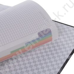 Бизнес-блокнот  80л А5 5-цв.блок/тв.обл /3D лак /мат. лам. "Хрупкие лепестки" NEW | Фото 4