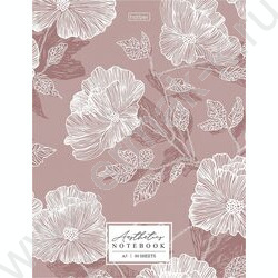 Бизнес-блокнот  80л А5 5-цв.блок "Flower aesthetics" NEW | Фото 1