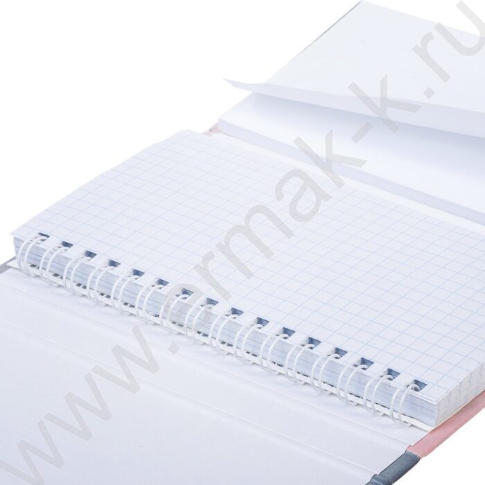 Зап. книжка  80-50л А6 спираль/тв.обл. /с клапаном на резинке "Flower dreams" NEW | Фото 4