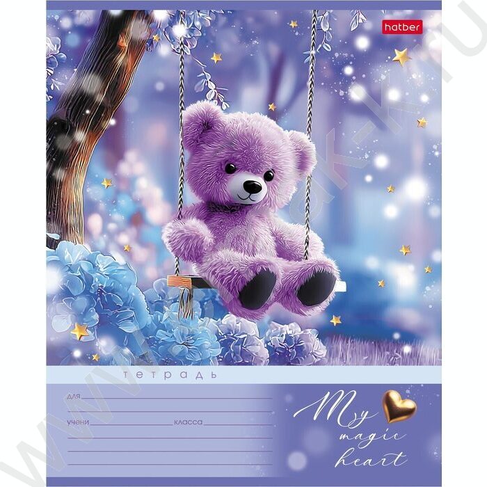 Тетрадь  12л клетка "Лилу" 5видов NEW | Фото 5