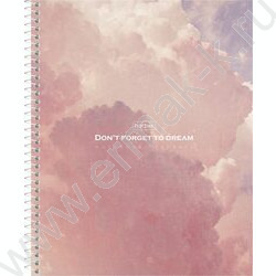 Тетрадь  96л клетка/спираль "Dream" /мат.лам/ ассорти NEW | Фото 2