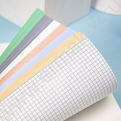 Тетрадь  96л клетка/спираль/перфорация на отрыв/многоцветный срез "Весенняя нежность" /ламинация NEW | Фото 4