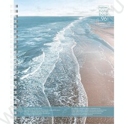 Тетрадь  96л клетка/спираль/перфорация на отрыв "Aqualife" /с карманом NEW | Фото 1