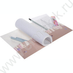 Тетрадь  96л клетка/спираль/перфорация на отрыв "Floral Vibe" /с карманом NEW | Фото 2