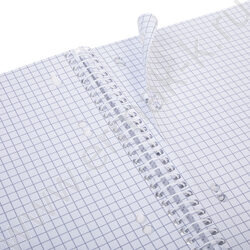 Тетрадь 120л клетка/спираль /4 цв. разделителя, перфорация на отрыв/тв.обл.Soft-touch "Mountains NEW | Фото 4