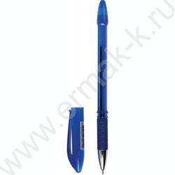 Ручка шар 0,7мм, линия письма 0,35мм, "Manager OBP-10" синяя /с грипом | Фото 1