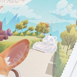 Аппликации с наклейками А5 Весёлые зверята NEW | Фото 6