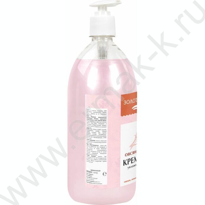 Мыло-крем жидкое "Овсяное молочко" 1л с дозатором | Фото 2