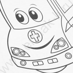 Раскраска А4 Весёлые машинки NEW | Фото 6