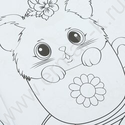 Раскраска А4 Ушастые сладкоежки NEW | Фото 6