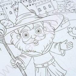 Раскраска А4 Единороги идут в гости NEW | Фото 6