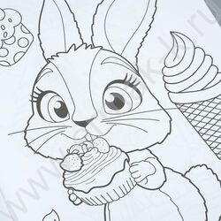 Раскраска А4 Котята-сластёны NEW | Фото 6