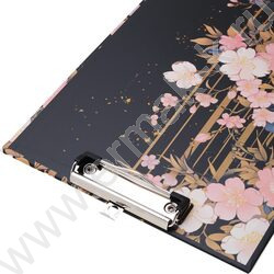 Клипборд А4 мат.ламин. с зажимом Цветочная фантазия NEW | Фото 3