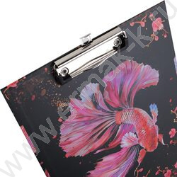 Клипборд А4 мат.ламин. с зажимом Рыбки NEW | Фото 3