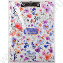 Клипборд А4 мат.ламин. с зажимом Цветочное очарование NEW | Фото 4