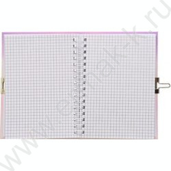 Блокнот  48л 15*11см "Девочка-Lovely" эамочек,спираль,блок-клетка NEW | Фото 2