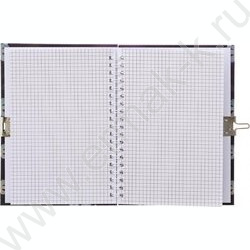 Блокнот  48л 18*12см "Девочка" эамочек,спираль,блок-клетка NEW | Фото 2