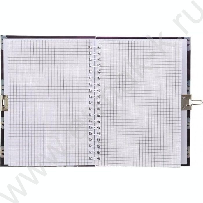 Блокнот  48л 18*12см "Девочка" эамочек,спираль,блок-клетка NEW | Фото 2